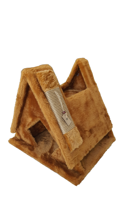 Botar Premium Tırmalamalı Kedi Evi Gamel