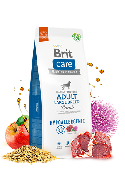 Brit Care Hypo-Allergenic Mono Protein Kuzulu Büyük Irk Yetişkin Köpek Maması 12 Kg