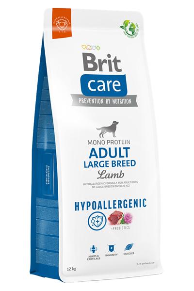 Brit Care Hypo-Allergenic Mono Protein Kuzulu Büyük Irk Yetişkin Köpek Maması 12 Kg