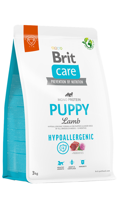 Brit Care Hypo-Allergenic Tüm Irklar için Kuzulu Yavru Köpek Maması 3kg