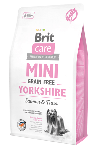 Brit Care Mini Yorkshire Somonlu Tahılsız Köpek Maması 2 kg