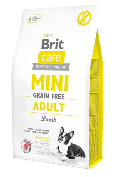 Brit Care Tahılsız Kuzu Etli Mini Irk Yetişkin Köpek Maması 2 Kg