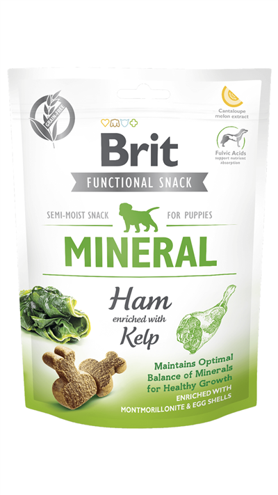 Brit Mineral Jambon ve Deniz Yosunlu Yavru Köpek Ödülü 150gr