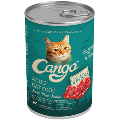 Cango Adult Cat Food Kuzu Etli Yetişkin Konserve Kedi Maması 415 Gr
