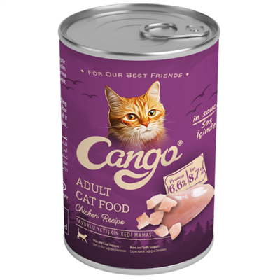 Cango Adult Cat Food Tavuklu Yetişkin Konserve Kedi Maması 415 Gr