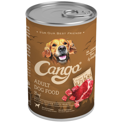 Cango Adult Dog Food Biftekli Yetişkin Konserve Köpek Maması 415 Gr