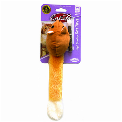 Catlife Kediler İçin Bıyıklı Uzun Kuyruklu Catnipli Fare
