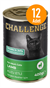 CHALLENGE KONSERVE KEDİ KUZU ETLİ 400GR 12 ADET