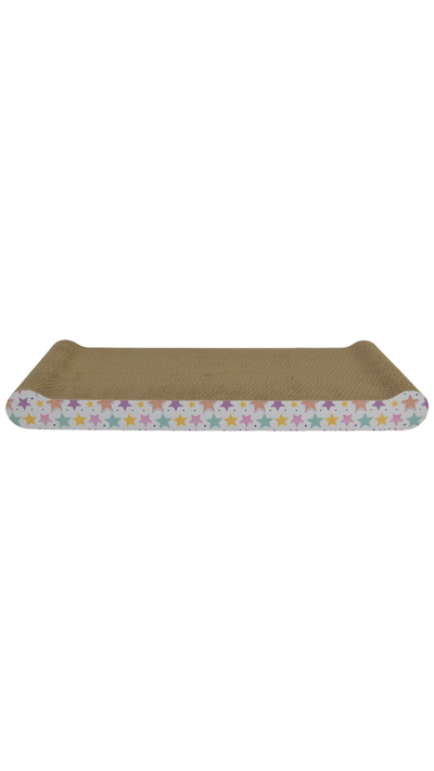 Cozy Konforlu ve Şık Karton Kedi Tırmalama Ünitesi 58x23x6 cm