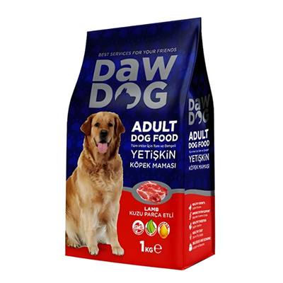 Dawdog Yetişkin Köpek Maması Kuzu Etli & Pirinçli  1 Kg