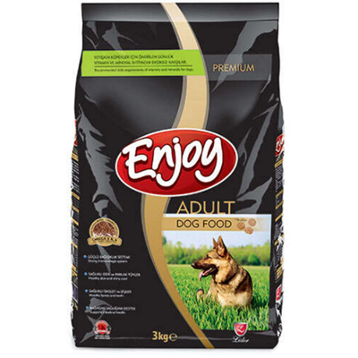 Enjoy Tavuk Etli Yetişkin Köpek Maması 3 Kg