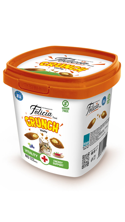 Felicia Vitality Kedi Crunch Ödül Maması 100g