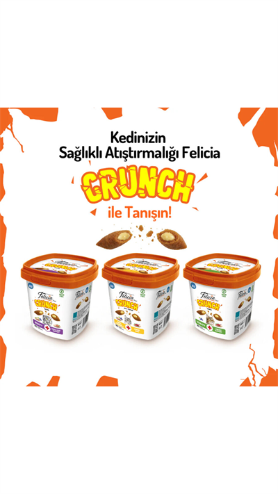 Felicia Vitality Kedi Crunch Ödül Maması 100g