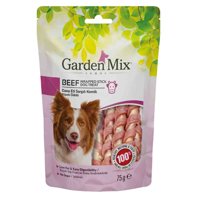 Garden Mix Dana Eti Sargılı Kemik Köpek Ödül Maması 75gr
