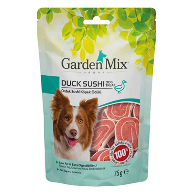 Garden Mix Ördekli Sushi Köpek Ödül Maması 75gr