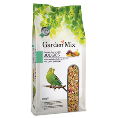 Garden Mix Platin Meyveli Muhabbet Kuşu Yemi 1kg