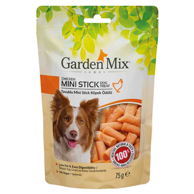 Garden Mix Tavuklu Mini Stick Köpek Ödül Maması 75gr