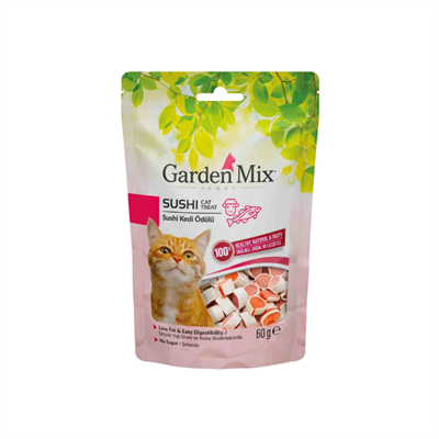 Gardenmix Kuzulu Sushi Kedi Ödül Maması 60gr