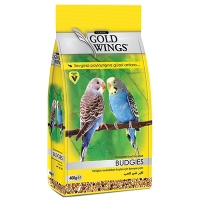 Gold Wings Goldwings Classic Budgies Muhabbet Kuşu Yemi 400 Gr