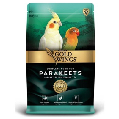 Gold Wings Premium Sultan Ve Cennet Papağanı Yemi 1 Kg