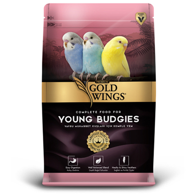 Gold Wings Premium Yavru Muhabbet Kuşu Yemi 1 kg