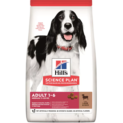 Hills SCIENCE PLAN Kuzulu Orta Irk Yetişkin Köpek Maması 2,5kg