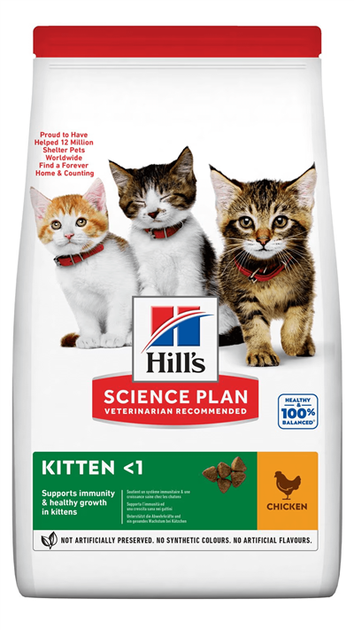 Hills SCIENCE PLAN Tavuklu Yavru Kedi Maması 5kg+2kg HEDİYE!