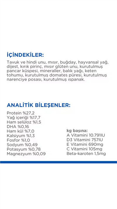 Hills Tavuklu Yavru Köpek Maması 1,5Kg