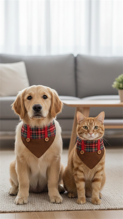 Kedi ve Köpek İskoç Bahçivan Tasma