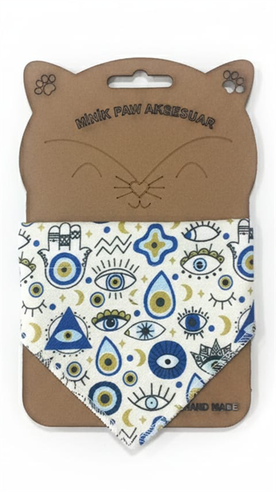 Kedi ve Köpek Karışık Fular Tasma