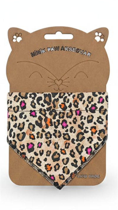 Kedi ve Köpek Karışık Fular Tasma