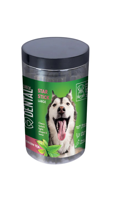 M-Pets Yeşil Çaylı Diş Sağlığı için Köpek Ödülü 510gr [L]