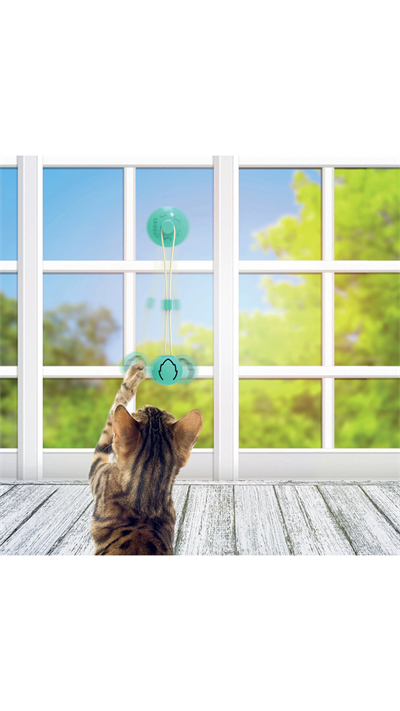 M-Pets Tempo Catnipli Ödül Hazneli Kedi Oyuncağı 11,5x10,5x4cm