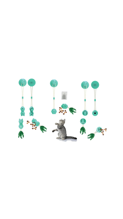 M-Pets Tempo Catnipli Ödül Hazneli Kedi Oyuncağı 11,5x10,5x4cm