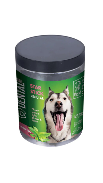 M-Pets Yeşil Çaylı Diş Sağlığı için Köpek Ödülü 340gr