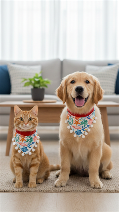 Kedi ve Köpek Mercan Kıyısı Tasma