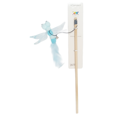 Miavpet Yusufcuk Figürlü Oyuncaklı Tüylü Kedi Oltası Oyuncağı 25079