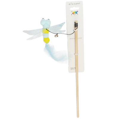 Miavpet Yusufcuk Figürlü Oyuncaklı Tüylü Kedi Oltası Oyuncağı 25078