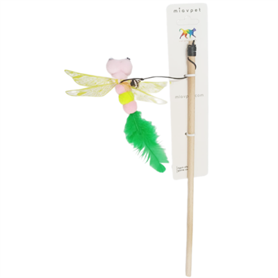 Miavpet Yusufcuk Figürlü Oyuncaklı Tüylü Kedi Oltası Oyuncağı 25081