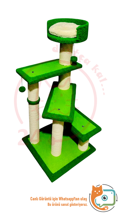 Expressmama Kedi Tırmalama Tahtası ve Kedi Evi