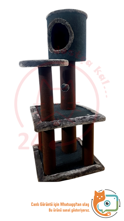 Expressmama Kedi Tırmalama Tahtası ve Kedi Evi
