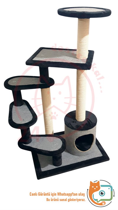 Expressmama Kedi Tırmalama Tahtası ve Kedi Evi