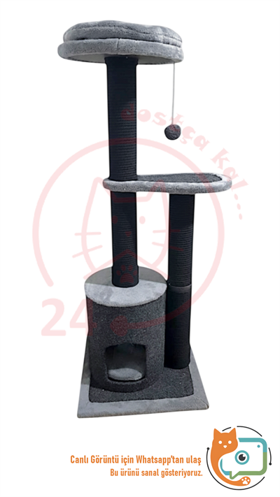 Expressmama Kedi Tırmalama Tahtası ve Kedi Evi