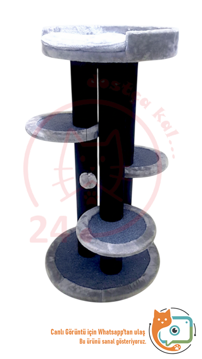 Expressmama Kedi Tırmalama Tahtası ve Kedi Evi