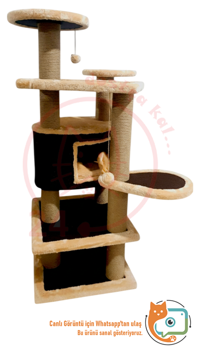 Expressmama Kedi Tırmalama Tahtası ve Kedi Evi