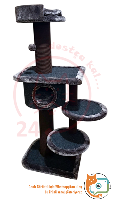 Expressmama Kedi Tırmalama Tahtası ve Kedi Evi