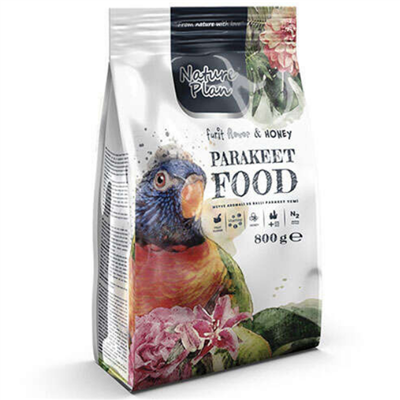 Nature Plan 3054 Paraket Kuşu Yemi 800 Gr