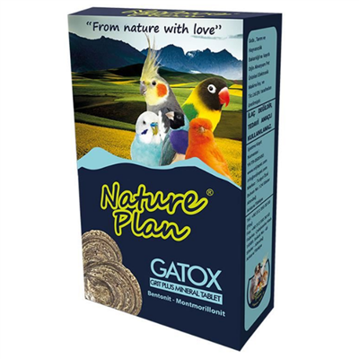Nature Plan Kuşlar için Gatox Grit Plus Mineral Tablet 1 Adet