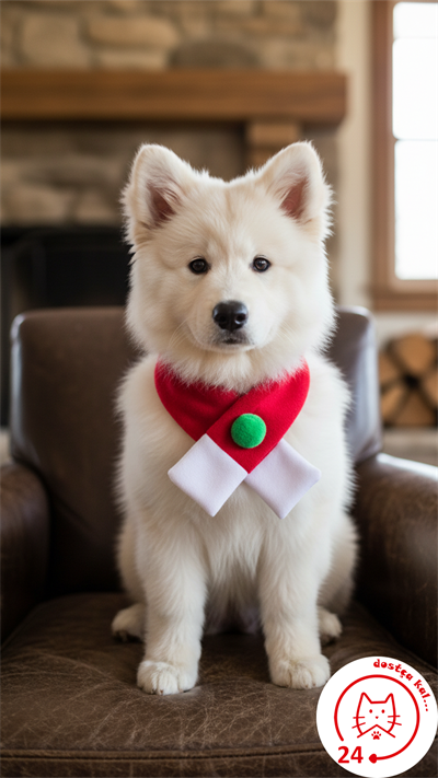 Kedi ve Köpek Noel Atkı Tasma Yılbaşı Atkı Tasma