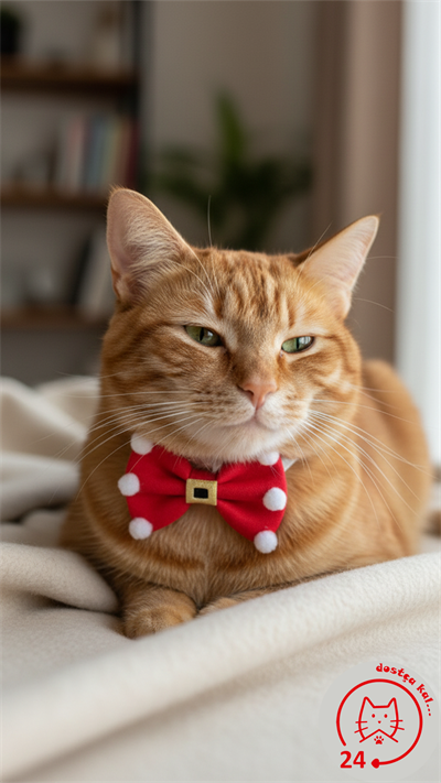 Kedi ve Köpek Noel Papyon Tasma Yılbaşı Papyon Tasma